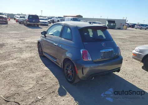 2013 Fiat 500 Abarth z USA, uszkodzony, nr VIN 3C3CFFFH2DT554570